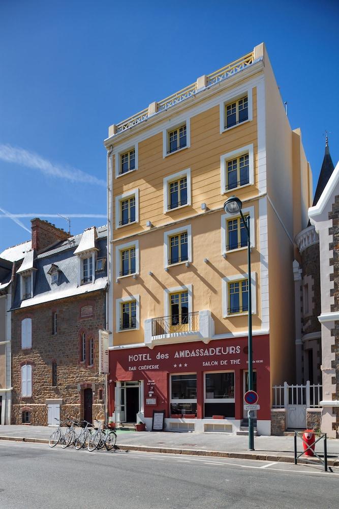 Ambassadeurs Logis Hotel Saint-Malo Exteriör bild